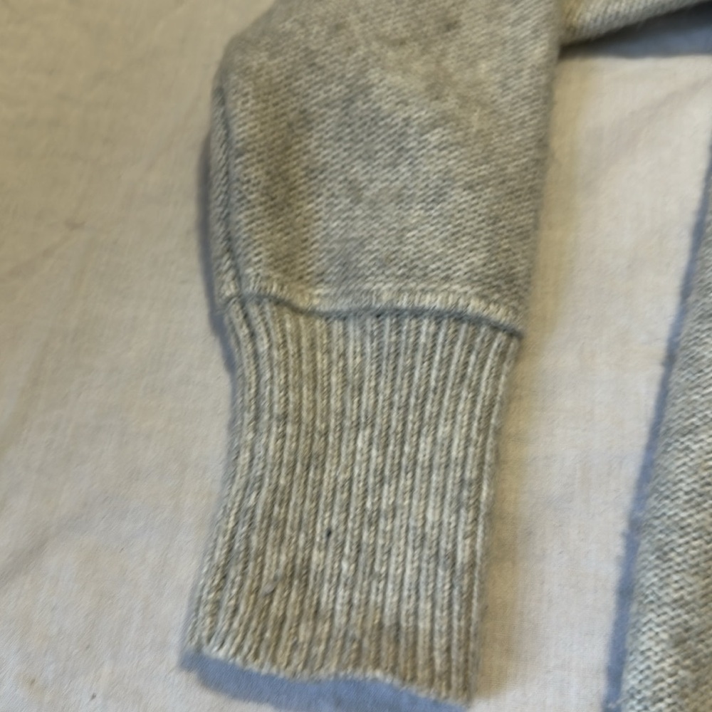 Joie Gray  Hooded Sweater Medium - Picture 3 of 7